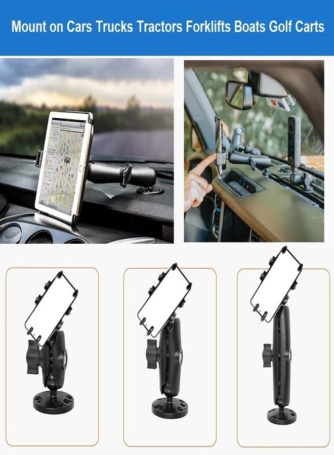AceTaken Drill-Down Dash-Board Phone Mount Holder Compatible with Samsung Galaxy S24 S23 S22 and iPhone 15 pro Max 14 13 12 11 Cell-Phones (5.5'' Length) - Image 3