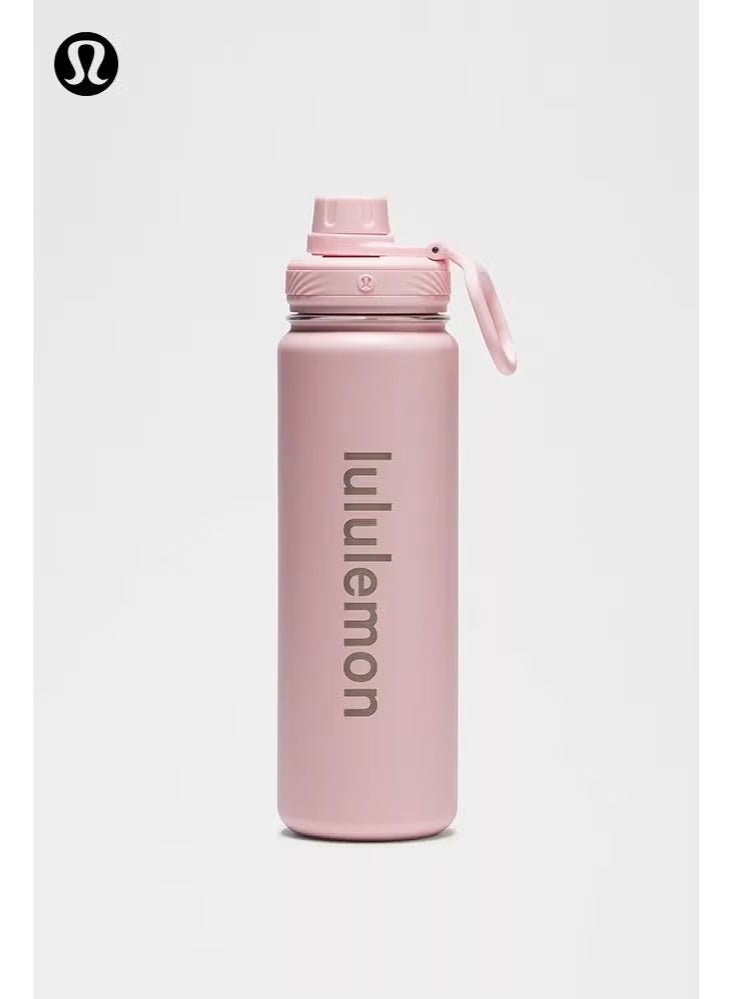 lululemonStainless steel sports vacuum insulated water bottle, suitable for holding water, iced tea, hot tea, etc., with a capacity of 710 milliliters - Image 1