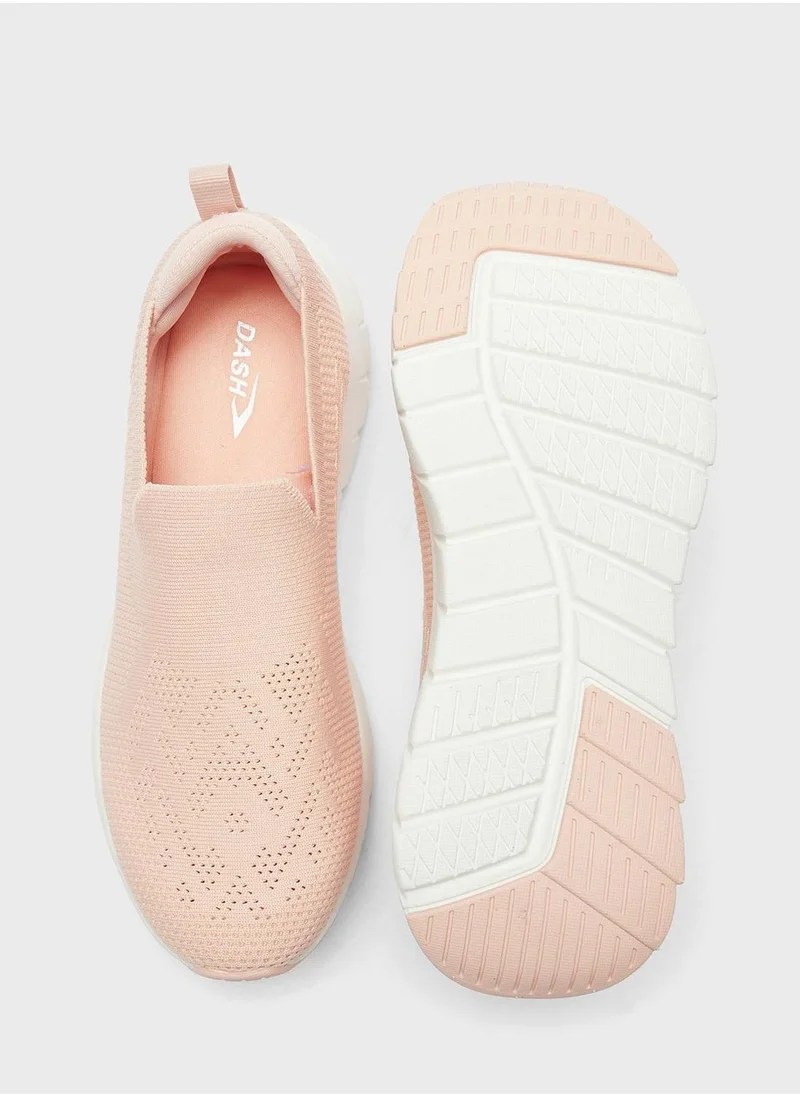 Dash Close Toe Flat Slip Ons