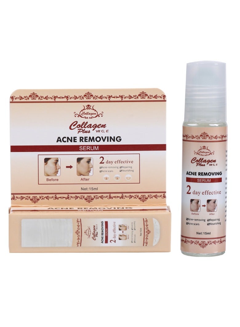 Collagen 2 Days Effective Acid Anti Acne Serum Collagen Acne Pimple Scar Repairing Acne Treatment Serum  - Image 1