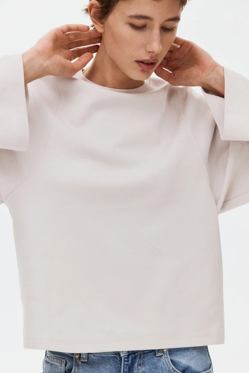 H&M Oversized interlock top