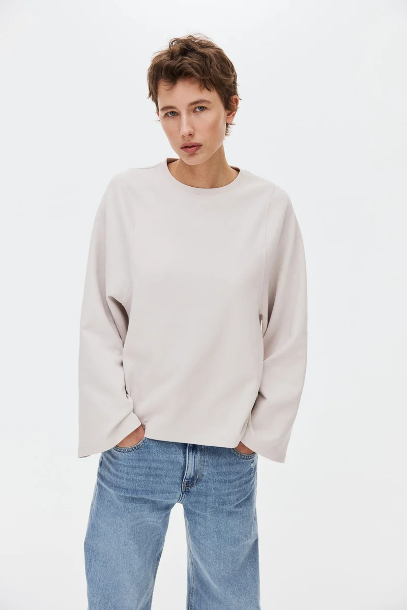H&M Oversized interlock top