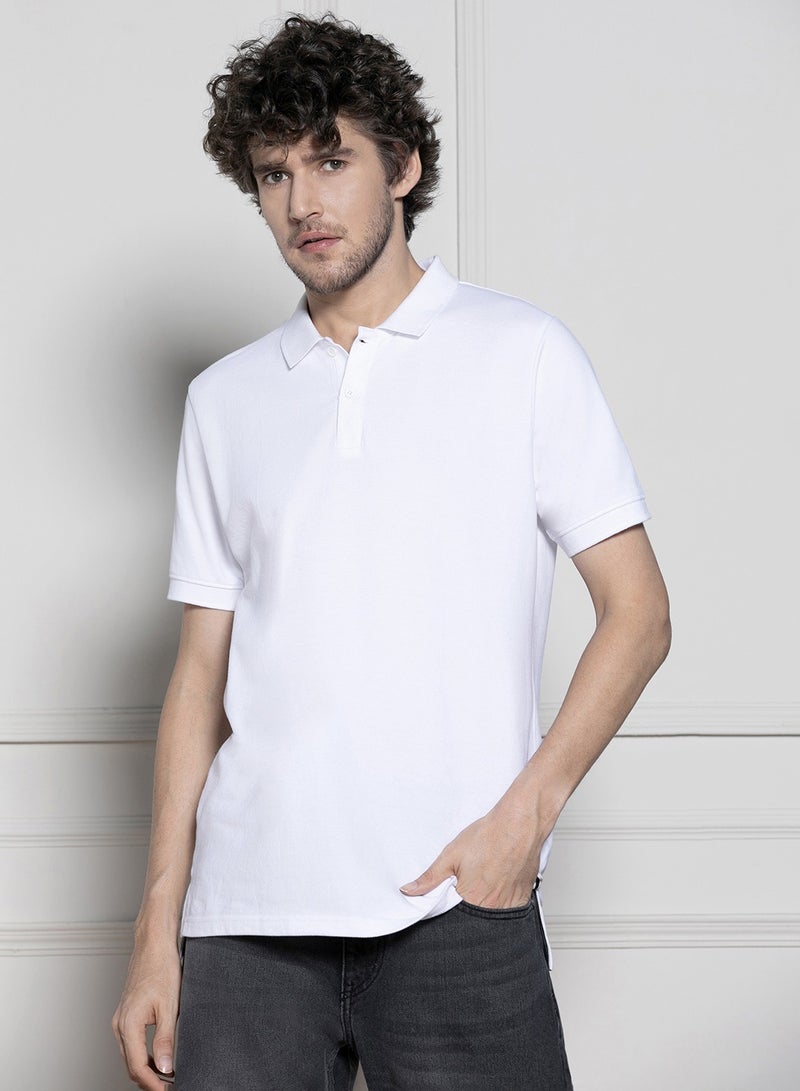 Dennis Lingo White T-Shirt for Men - Regular Fit, Classic - Image 1