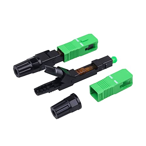 Duogalia-FTTH SC/APC Fiber Quick Connector, Optic Fiber Fast Connector Adapter for CATV Network (10 Pack) - Image 4