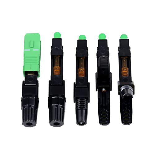 Duogalia-FTTH SC/APC Fiber Quick Connector, Optic Fiber Fast Connector Adapter for CATV Network (10 Pack) - Image 3