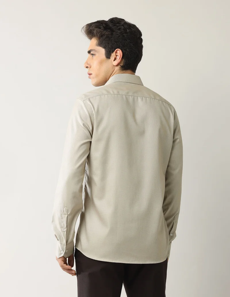 Arrow Dark Brown ARAJSH0155 ME. KHAKI Mens Shirt for Men | Best Price UAE