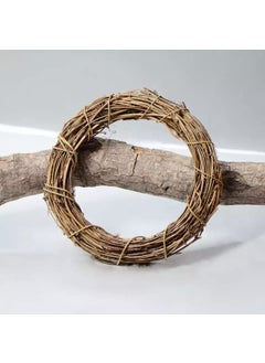 Ozan Tuhafiye Natural Bush Door Ornament Wreath 20 cm 