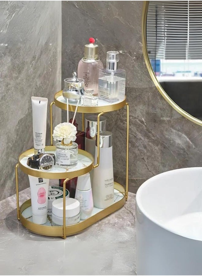 2-Tier Luxury Gold Makeup Organizer - pzsku/ZFE1C737C7E6E951447D1Z/45/_/1724903520/e2b6320c-ffb6-4fd7-9ad4-bd2c13d754e6