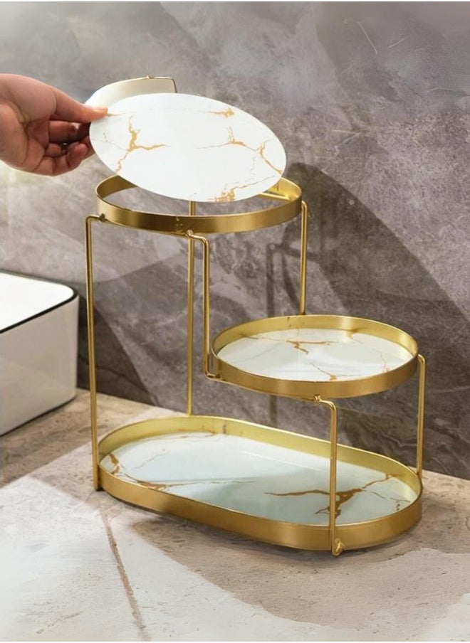 2-Tier Luxury Gold Makeup Organizer - pzsku/ZFE1C737C7E6E951447D1Z/45/_/1724903521/7644f5fb-82b1-4c36-8696-ea1170fed196