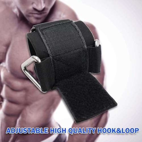 Lights Mountain Wrist Cuffs for Cable Machines – Padded & Adjustable Straps for Lateral Raises, Tricep Pushdowns & Strength Training - Image 5