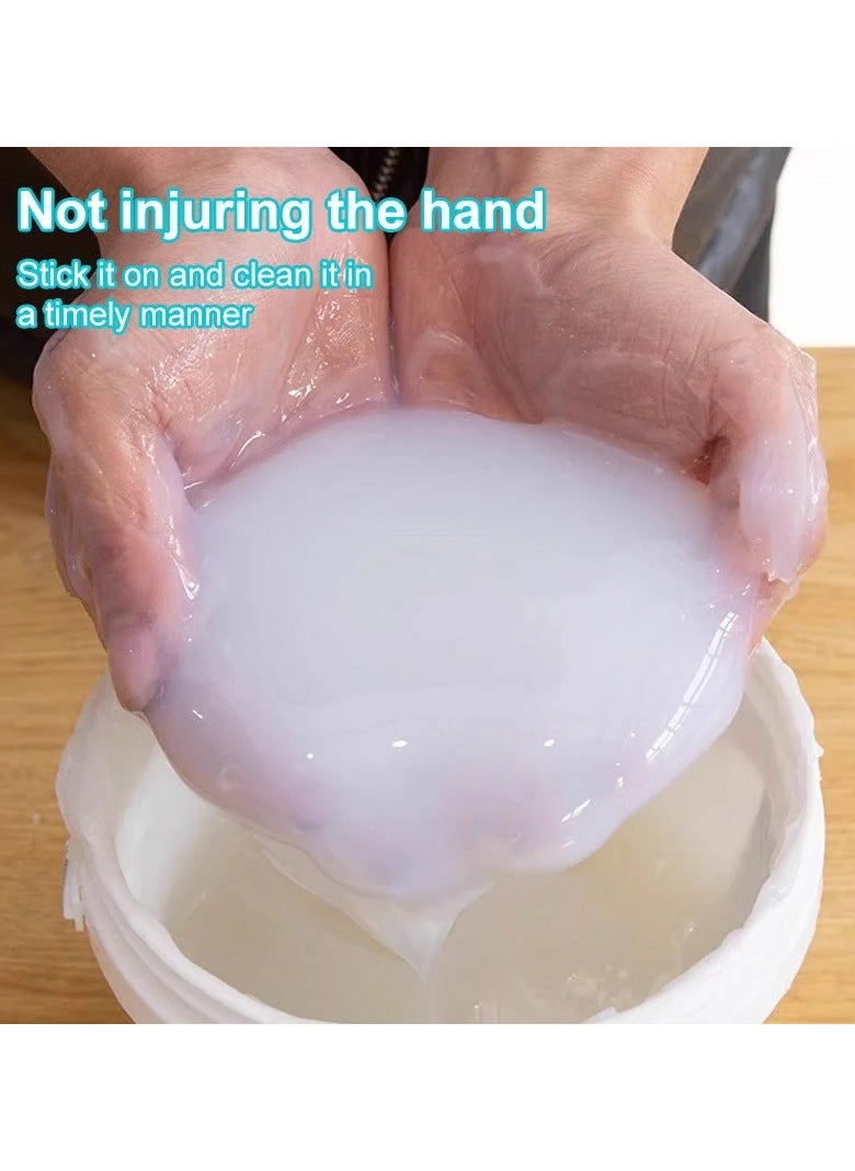DubaiGallery Waterproof Glue Waterproof Invisible Paste Mighty Repair Adhesive Polyurethane Leak-Proof Coating WithBrush  - Image 4