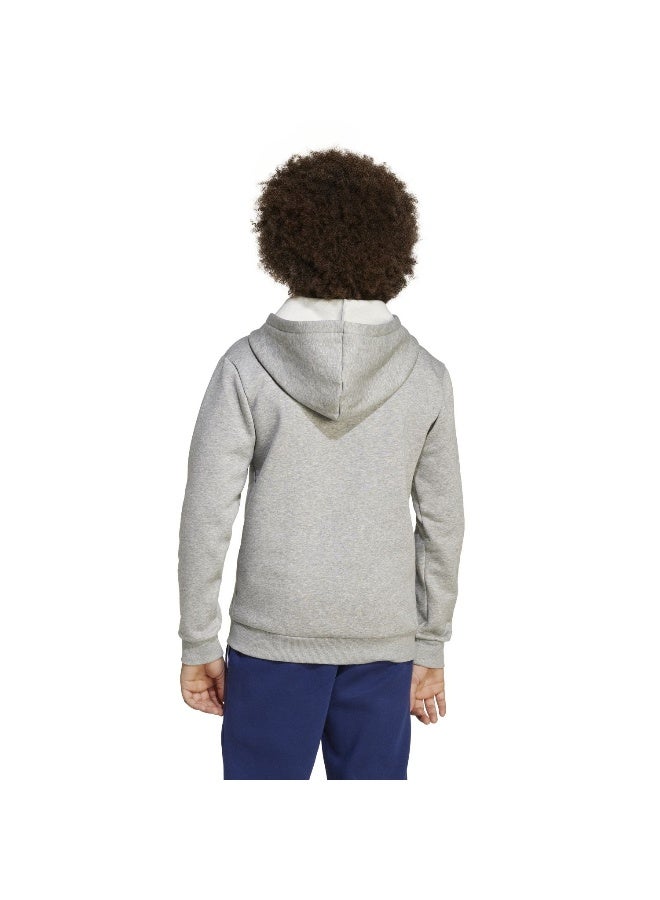 Adidas J Clgt Oh Fl Hd Grey Training Sweatshirts For Junior 7-8Y - Image 3