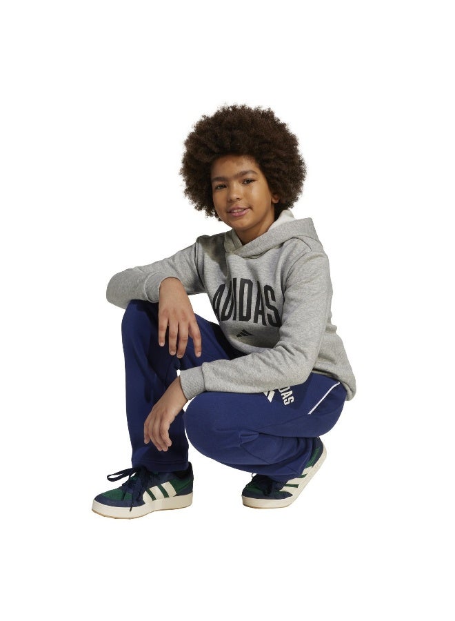 Adidas J Clgt Oh Fl Hd Grey Training Sweatshirts For Junior 7-8Y - Image 5