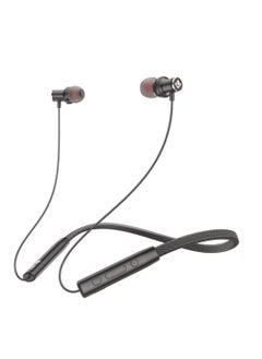 50 Hours Music Time Fast Charging Wireless Neckband with 4-Mode Equalizer Bluetooth Headset – Premium Sound Quality, Comfortable Fit, Sweat-Proof, Built-In Mic, Long Battery Life Compatible with iOS & Android Devices