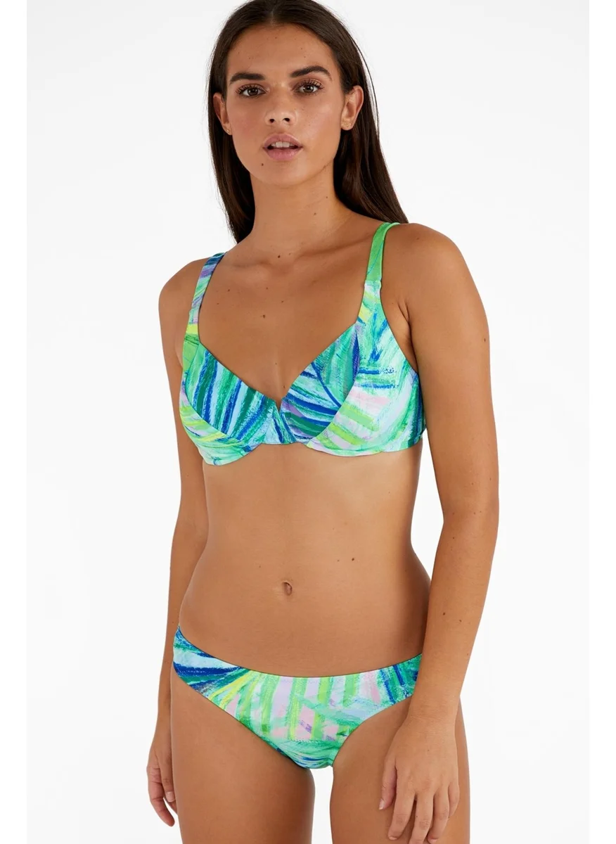 Ayyıldız 40606 Blue Minimizer Bikini Set