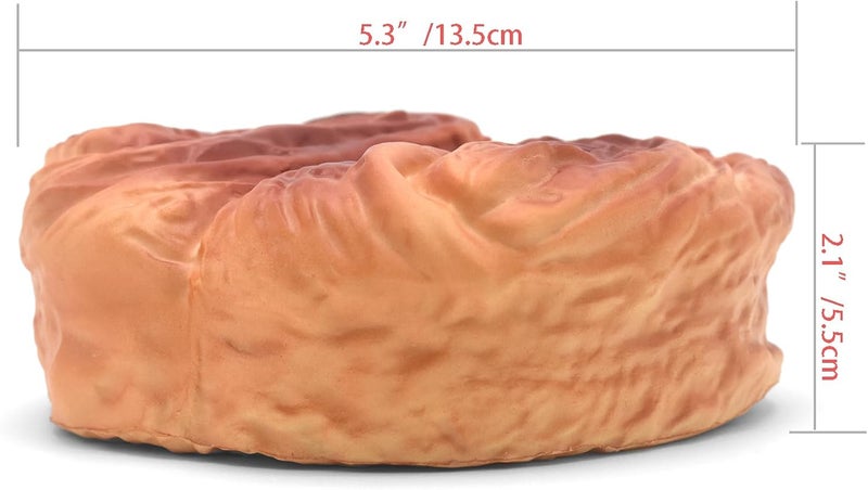 Kiibru Squishy Danish Shredded Bread 5.3" Jumbo Slow Rising Squishies Scented Stress Relief Kids Gift  Toys - Image 4