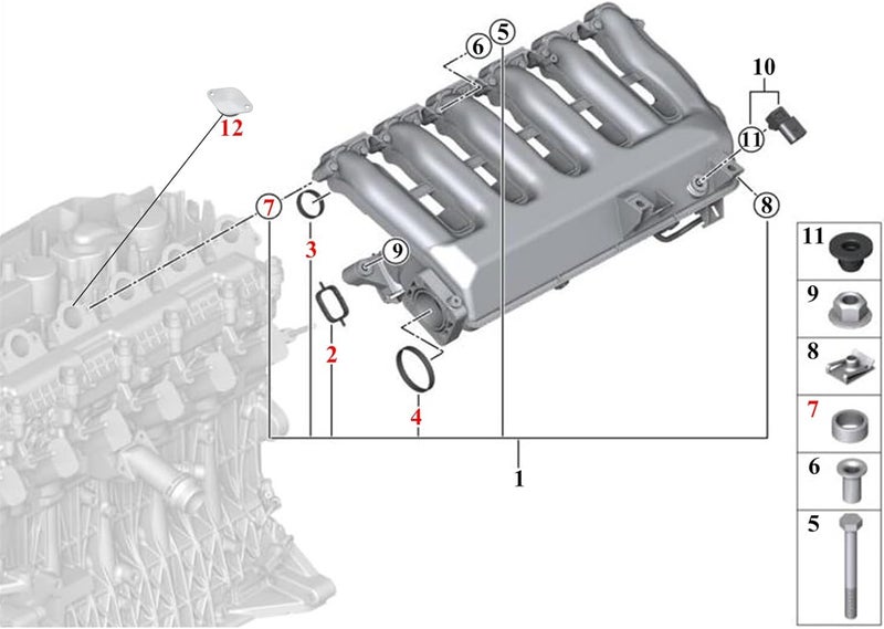 Wivplex Swirl Flaps Repair Delete Seal Kit - Image 5