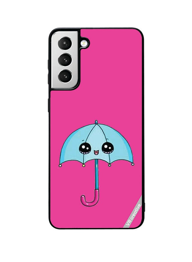 VR CREATIVE Protective Case Cover For Samsung Galaxy S22 Plus 5G Umberalla Design Multicolour - Image 1