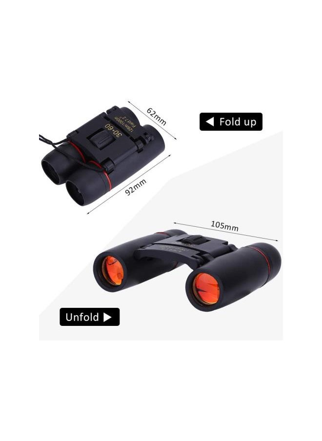 Generic - Binoculars for Adults, 30 x 60 Portable Lightweight Metal Dual focuseding Binoculars with Bag Lanyard for Opera Concert, Travel, Hiking, Bird Watching, Observing Outdoor Scenery, Hunting, Climbing - Image 1
