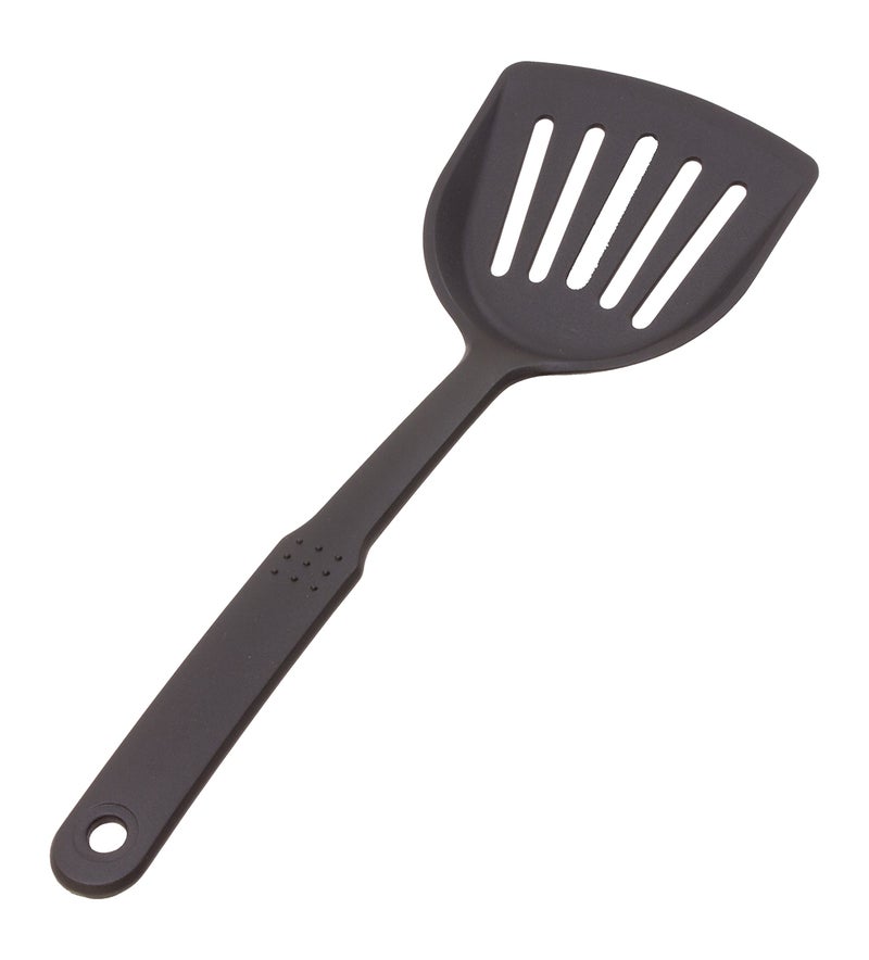 Crestware Nylon Slotted Scoop Turner 12 Silver