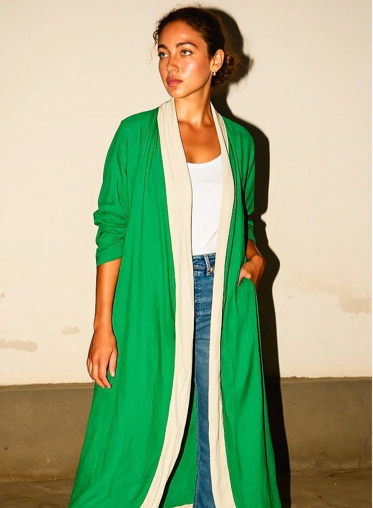 The Untitled Project The Summertime - Round Cut Abaya