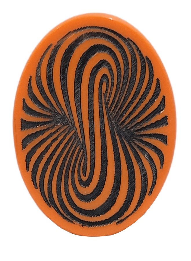 NHD Professional Carrom Striker PROAN808 - Made of Original Pool Ball (Orange), 41 x 41 x 9 mm - Image 1