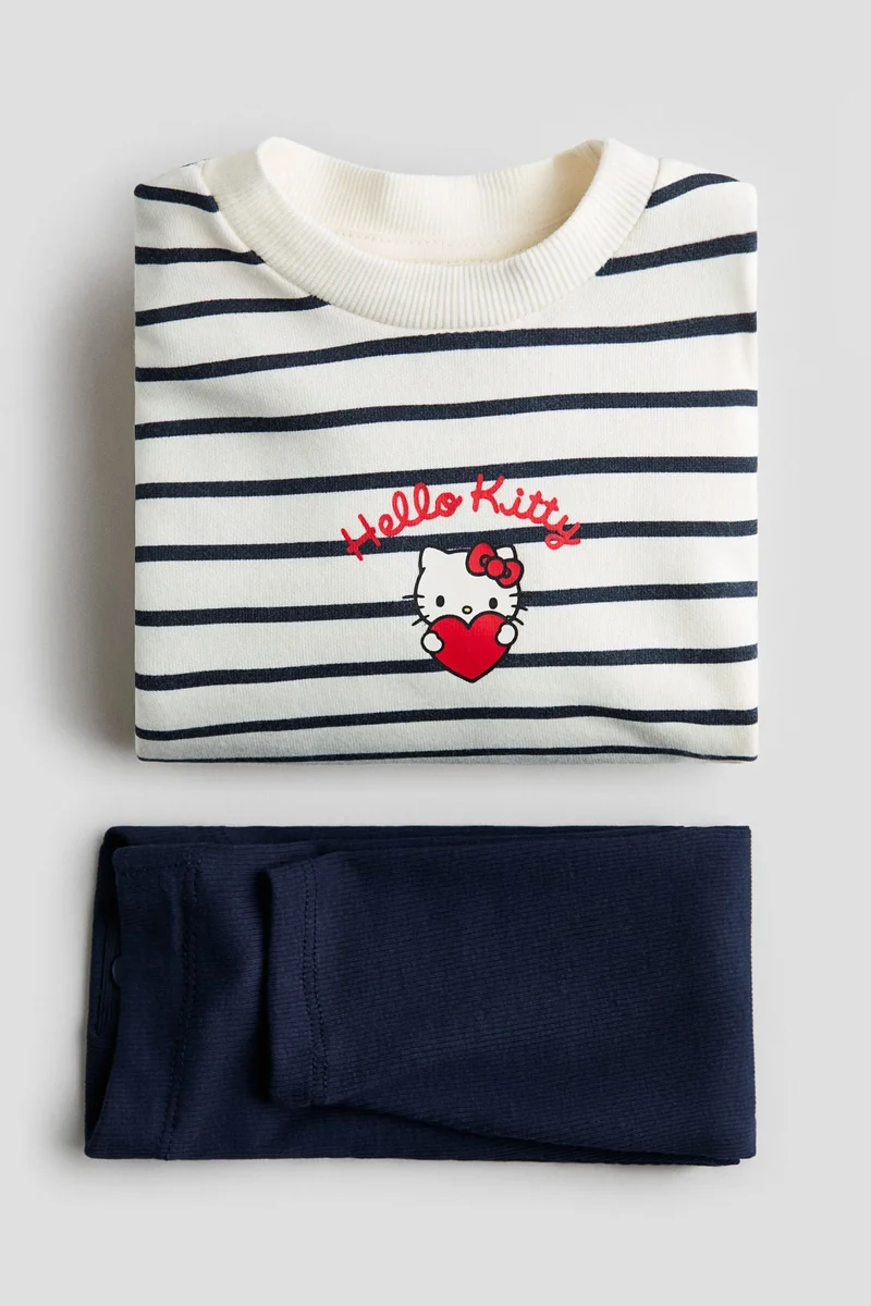 اتش اند ام طقم مكون من سويت شيرت ولغينغز - عبوة من قطعتين