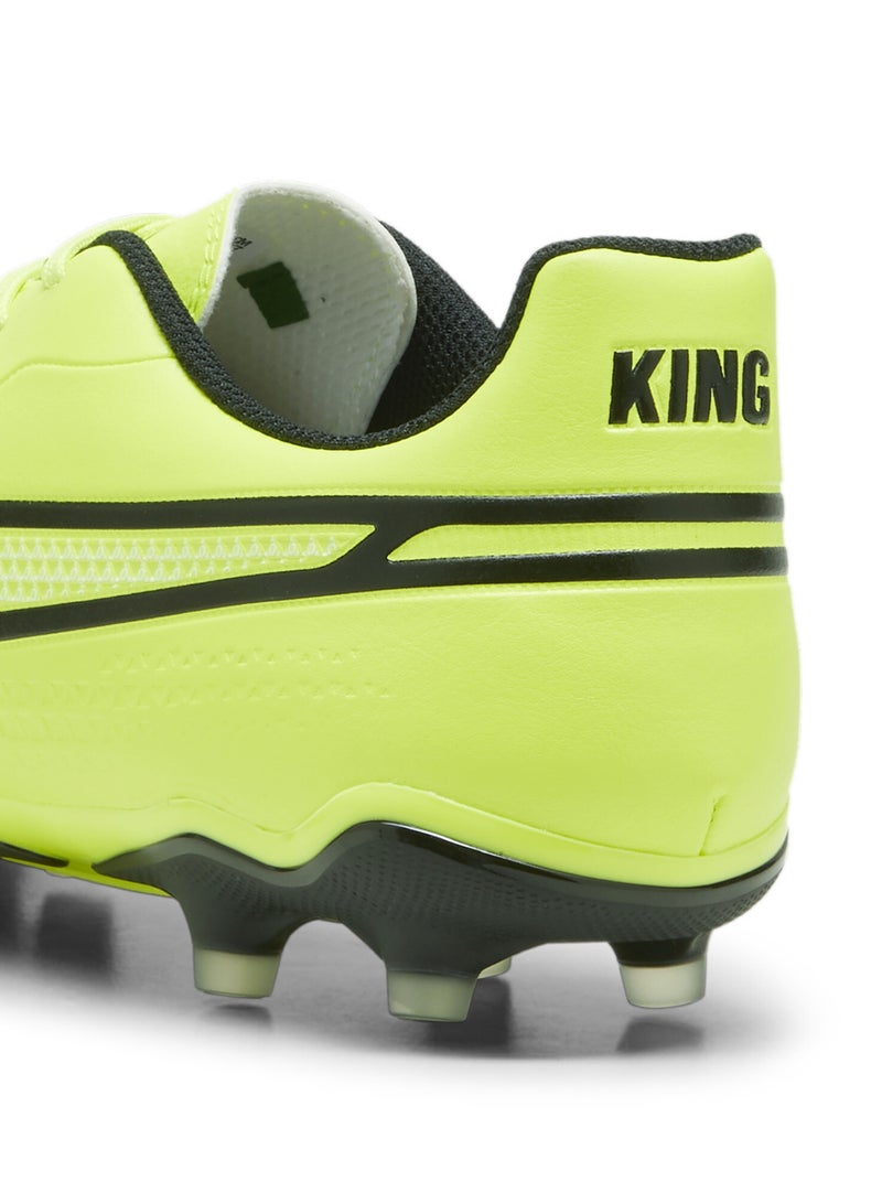 PUMA KING MATCH FG/AG Mens Green Football Boots - Image 3