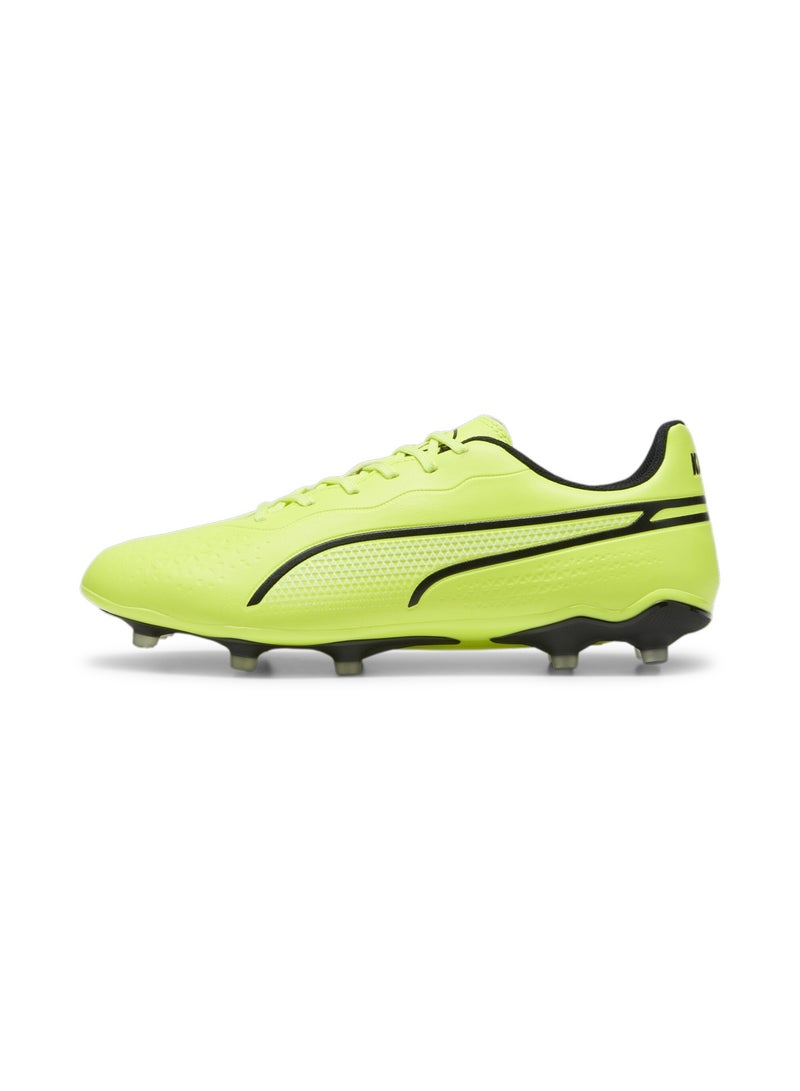 PUMA KING MATCH FG/AG Mens Green Football Boots - Image 1