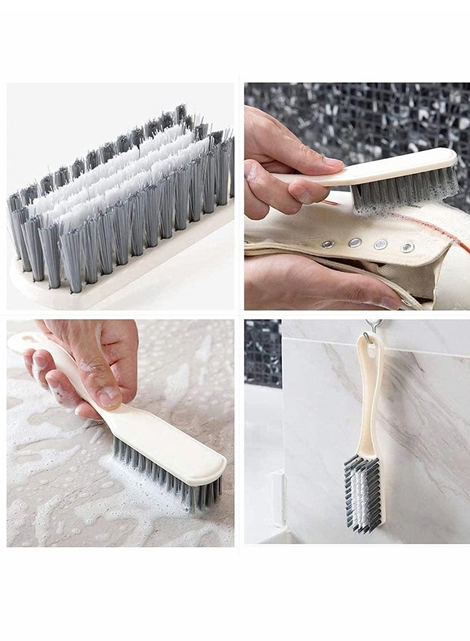 4 Pack Multi-Purpose Cleaning Brush Set for Kitchen Bathroom and More Ideal for Scrubbing Dishes Bottles Shoes and Hard to Reach Corners - Image 3