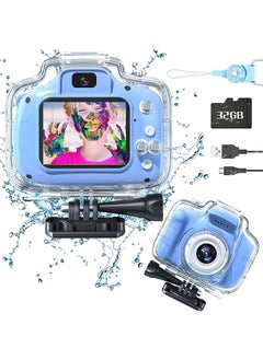 Kids Waterproof Camera Toys, for 3-12 Year Old Boys Girls Birthday Gifts ,Underwater Sports HD Children Digital Action Camera 2 Inch Screen with 32GB Card - pzsku/ZFE1D89E387866F5A9621Z/45/_/1718593970/1a8fd6a5-8ea6-4a64-9e04-6b4f12ce5b40