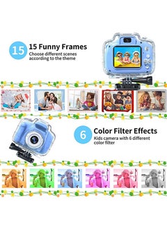 Kids Waterproof Camera Toys, for 3-12 Year Old Boys Girls Birthday Gifts ,Underwater Sports HD Children Digital Action Camera 2 Inch Screen with 32GB Card - pzsku/ZFE1D89E387866F5A9621Z/45/_/1718593972/b0edd9ab-1bff-411a-bcb8-017a5e143bdc