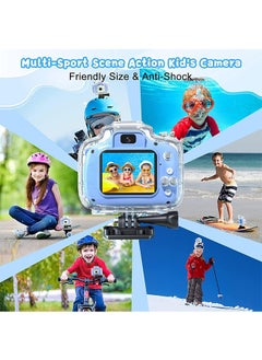 Kids Waterproof Camera Toys, for 3-12 Year Old Boys Girls Birthday Gifts ,Underwater Sports HD Children Digital Action Camera 2 Inch Screen with 32GB Card - pzsku/ZFE1D89E387866F5A9621Z/45/_/1718593981/ed34583c-f117-4b1e-a8e4-b650551d89f2