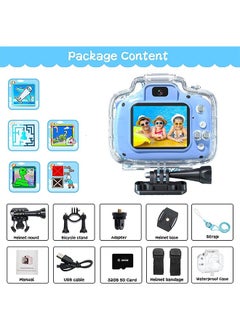 Kids Waterproof Camera Toys, for 3-12 Year Old Boys Girls Birthday Gifts ,Underwater Sports HD Children Digital Action Camera 2 Inch Screen with 32GB Card - pzsku/ZFE1D89E387866F5A9621Z/45/_/1718593991/a6d1c276-83b6-4253-9365-41315ce273e8