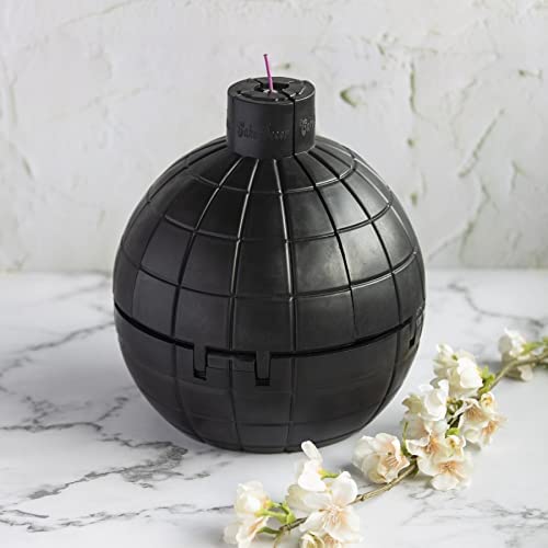 FEELING MALL DIY Surprise Box Gift for Birthday - Unexpected Plastic Round Shaped Cake Gift Box for All Occasions - Reusable Ballshell Surprise Stand - Creative Explosion Gift Decor Box, 1 Count - Image 2