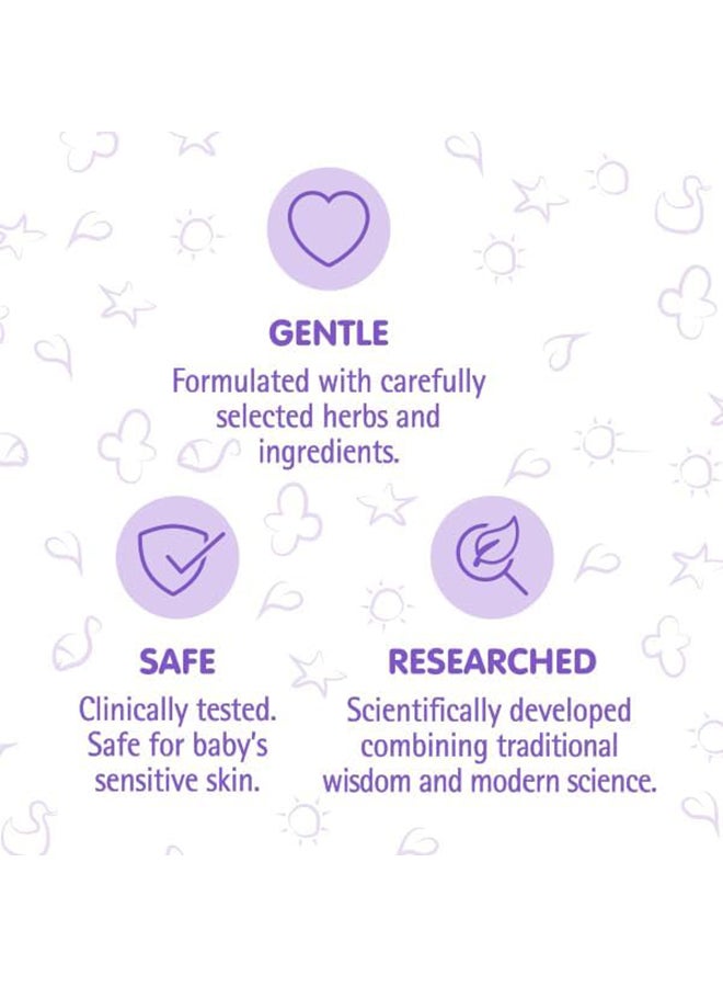 Himalaya Gentle Baby Bath No Chemicals & Paraben Formula 3 x 400ml - Image 4