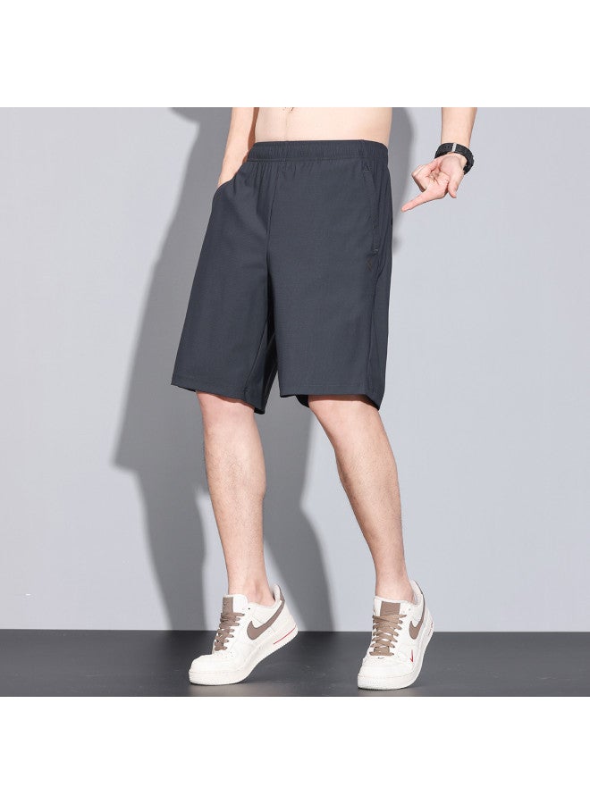 Tucano summer Men's Casual Pants - Quick-dry, Loose, Comfortable, Versatile, Ice Silk, Breathable Straight-leg Shorts For Men - Image 5