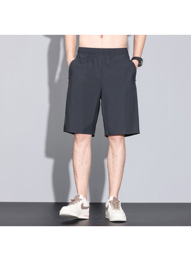 Tucano summer Men's Casual Pants - Quick-dry, Loose, Comfortable, Versatile, Ice Silk, Breathable Straight-leg Shorts For Men - Image 4