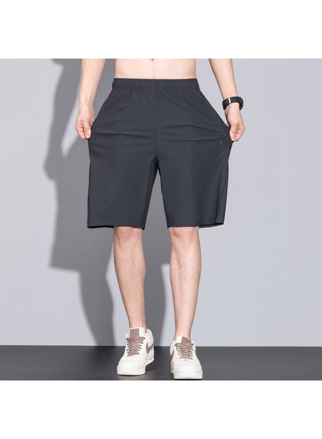 Tucano summer Men's Casual Pants - Quick-dry, Loose, Comfortable, Versatile, Ice Silk, Breathable Straight-leg Shorts For Men - Image 3