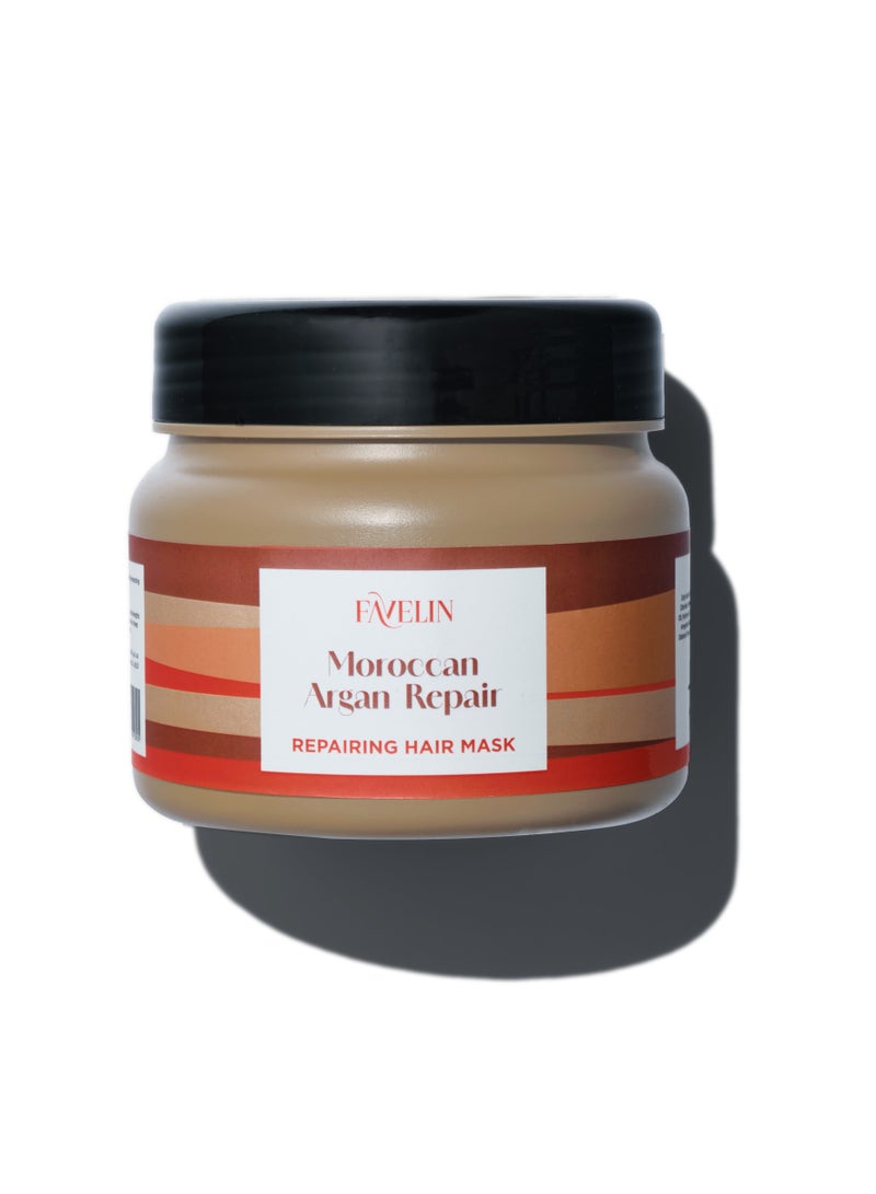 Favelin Moroccan Argan Repairing Hair Mask - 500 ml