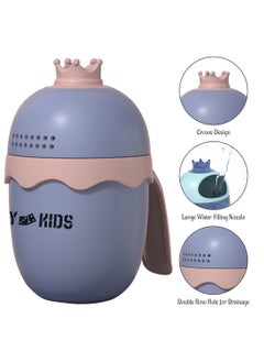 Eazy Kids كوب استحمام وشطف شامبو رويال بيبي هيد - أرجواني، 500 مل  - Image 3
