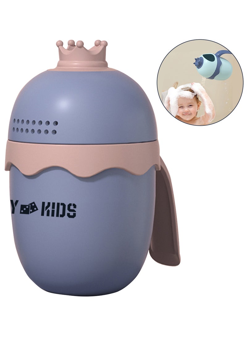 Eazy Kids Royal Baby Head Shampoo Wash Rinse Shower Mug - Purple, 500Ml  - Image 2