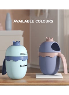 Eazy Kids كوب استحمام وشطف شامبو رويال بيبي هيد - أرجواني، 500 مل  - Image 5