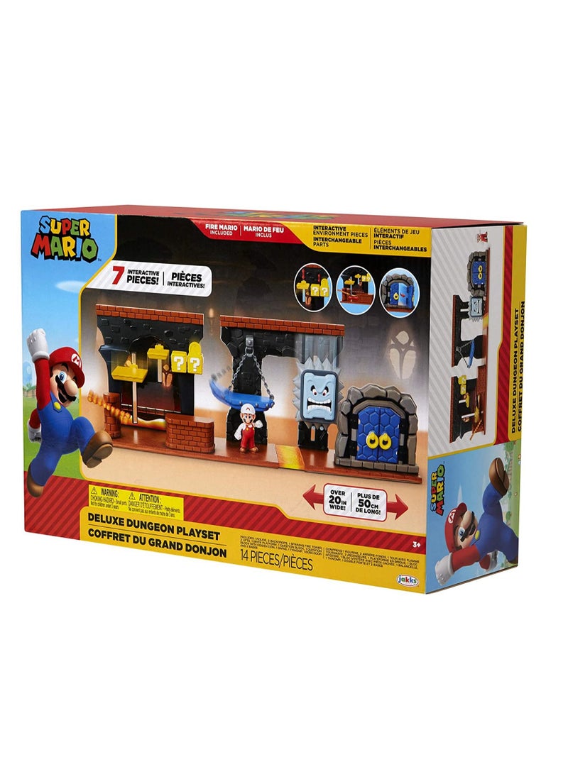 Jakks Super Mario Deluxe Dungeon Playset - Image 3