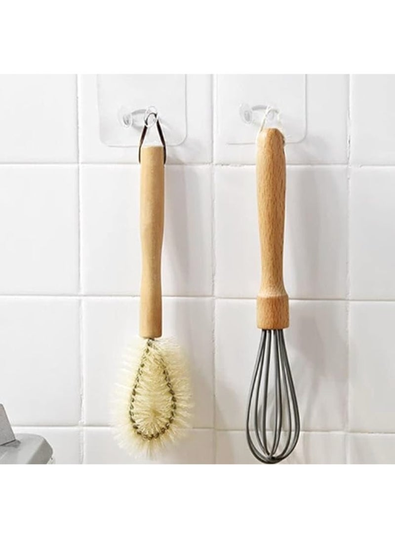10 Pieces Self Adhesive Wall Hooks Holder Without Drill Hanger Sticker - Image 4