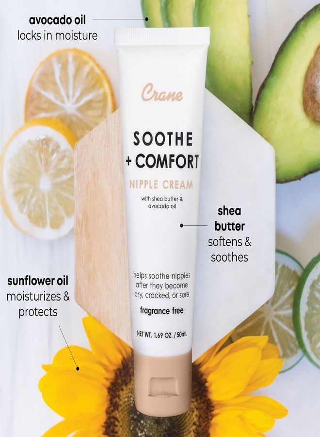 Crane Baby Nipple Balm, Soothe and Comfort for Dry, Cracked, and Sore Nipples, 1.69 oz - Image 3