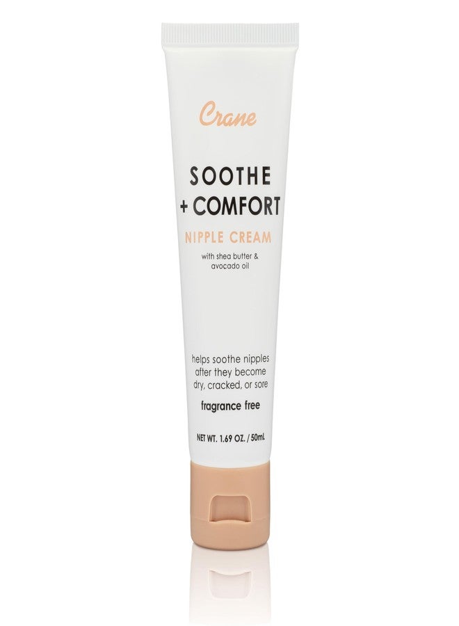 Crane Baby Nipple Balm, Soothe and Comfort for Dry, Cracked, and Sore Nipples, 1.69 oz - Image 1