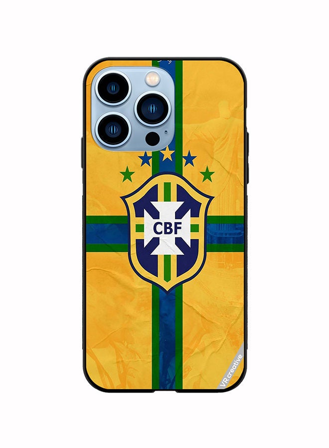 VR CREATIVE Protective Case Cover For Apple iPhone 14 Pro Max Cbf Brazil Design Multicolour - Image 1