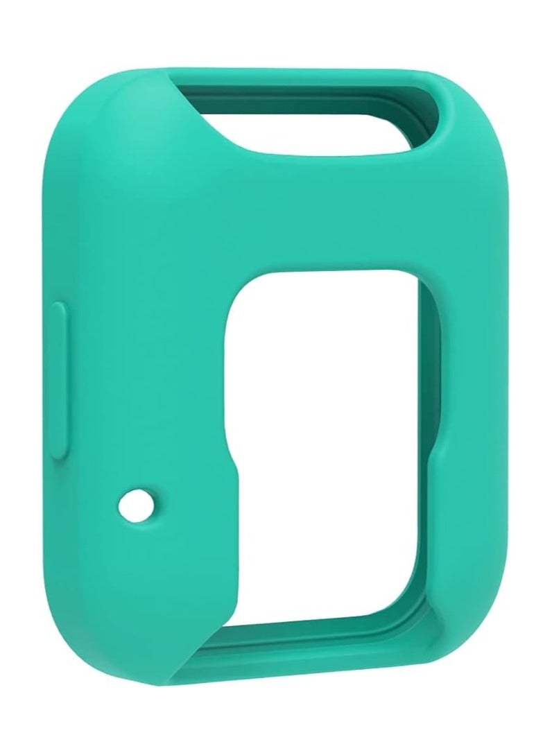 Silicone Strap Band For Xiaomi Redmi Watch 2 / Redmi Watch 2 Lite + Watch Case Silicone Wrist Strap and frame Watchbands Smart Replacement Sport Band (Turquoise)  - Image 2