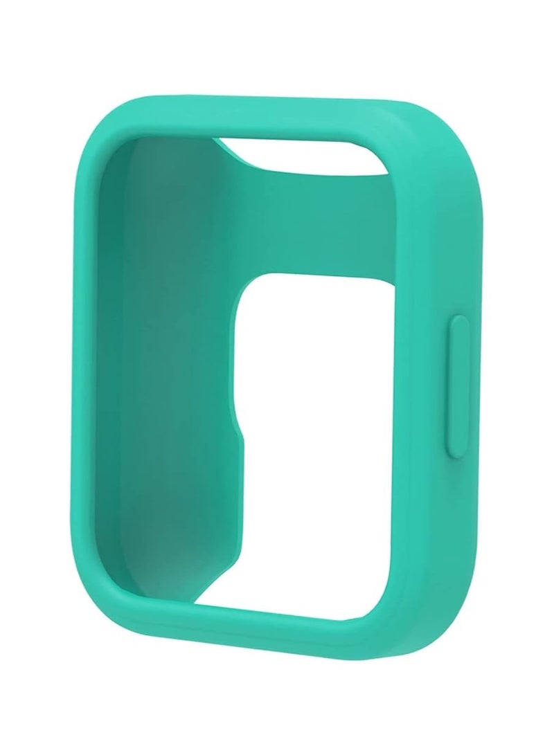 Silicone Strap Band For Xiaomi Redmi Watch 2 / Redmi Watch 2 Lite + Watch Case Silicone Wrist Strap and frame Watchbands Smart Replacement Sport Band (Turquoise)  - Image 3